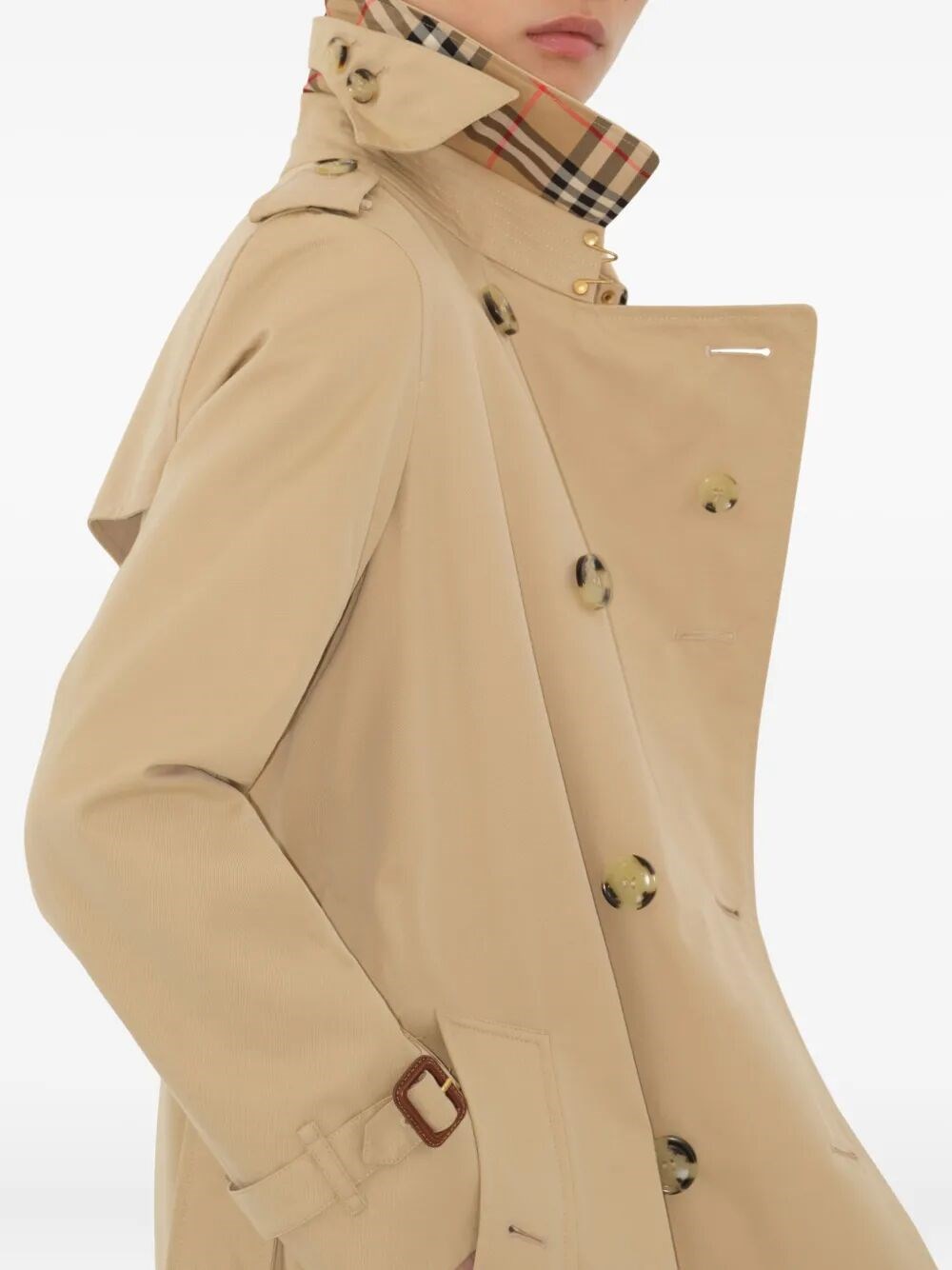 DOUBLE-BREASTED TRENCH COAT
