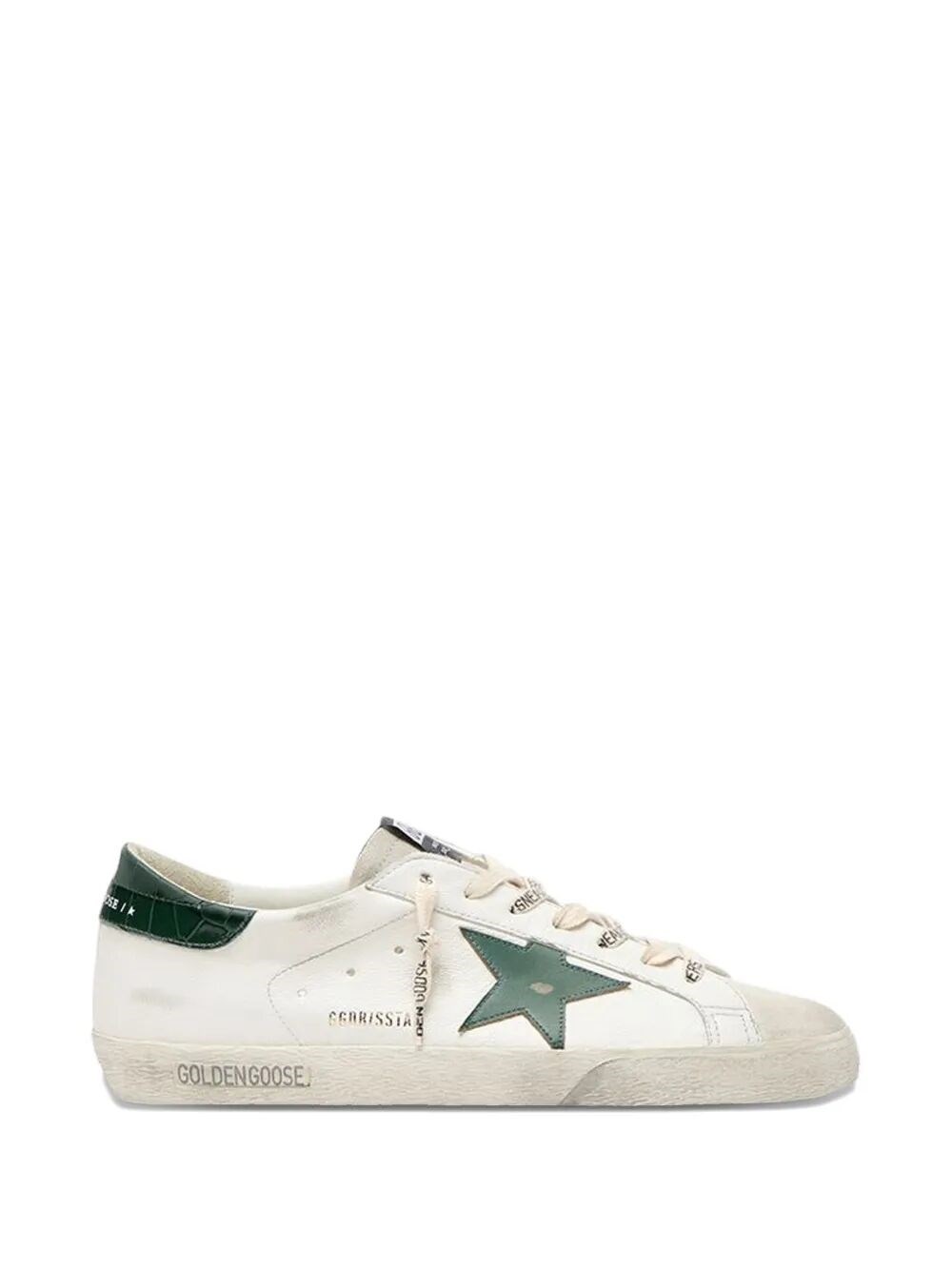 SUPER STAR NAPPA AND LEATHER SNEAKERS