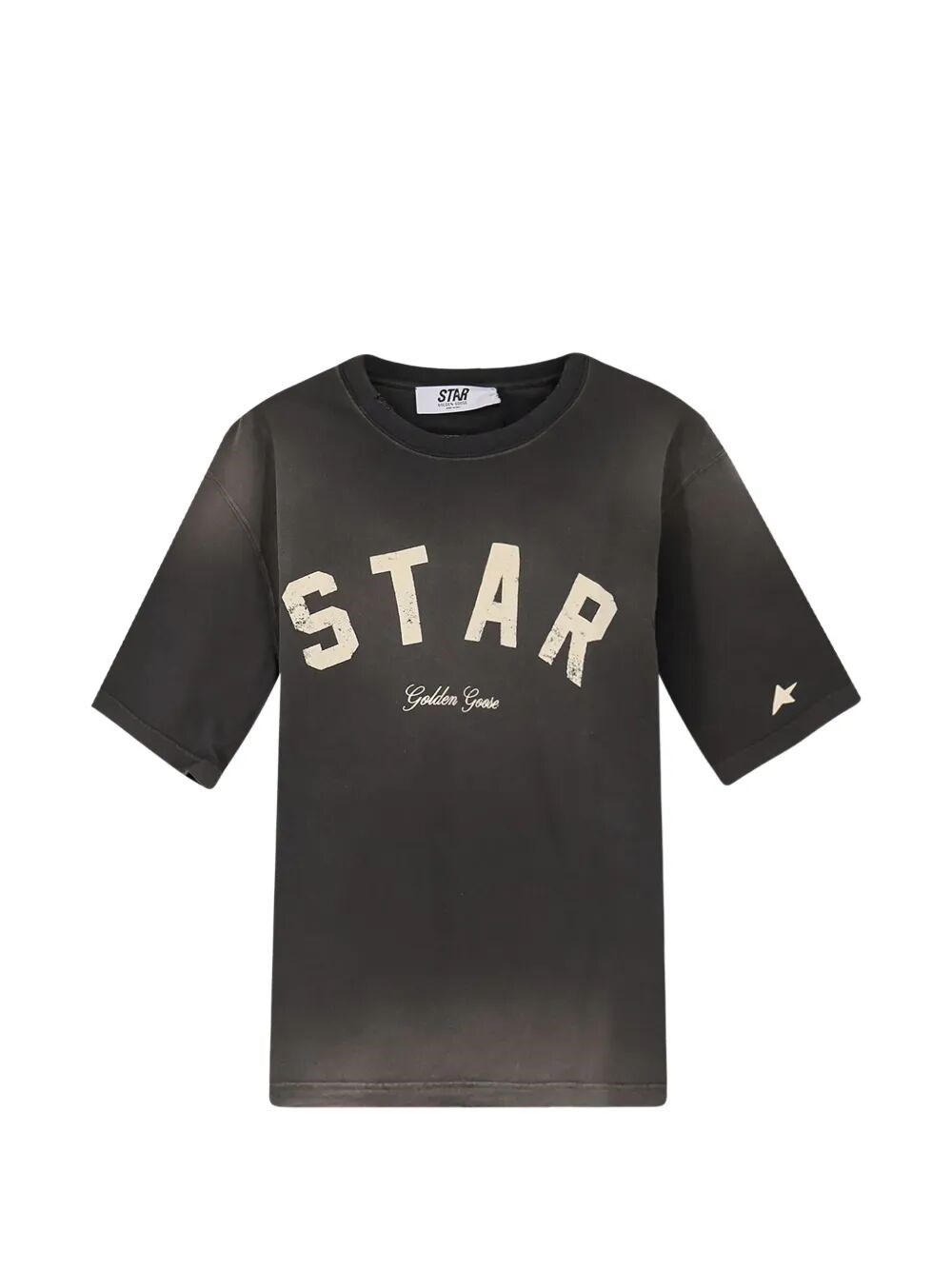 Golden Goose Men's Grey Relaxed Star Fit T-Shirt