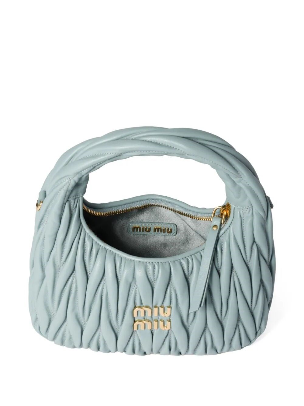 WANDER MATELASSÉ NAPPA LEATHER SMALL HOBO BAG