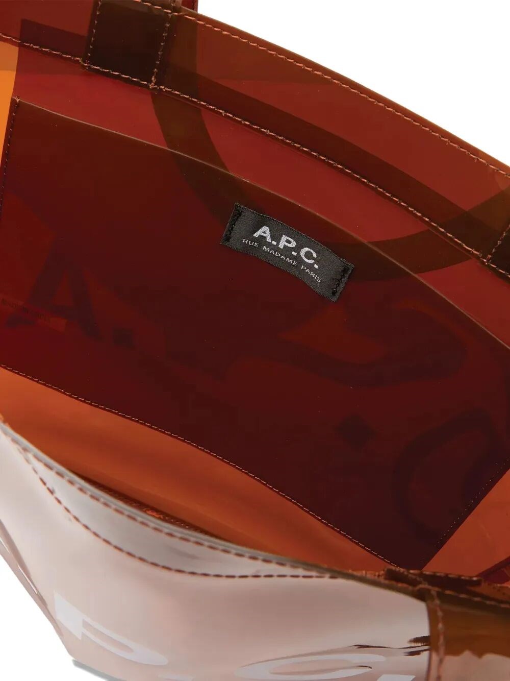 LOU UNISEX TRANSPARENT TOTE BAG