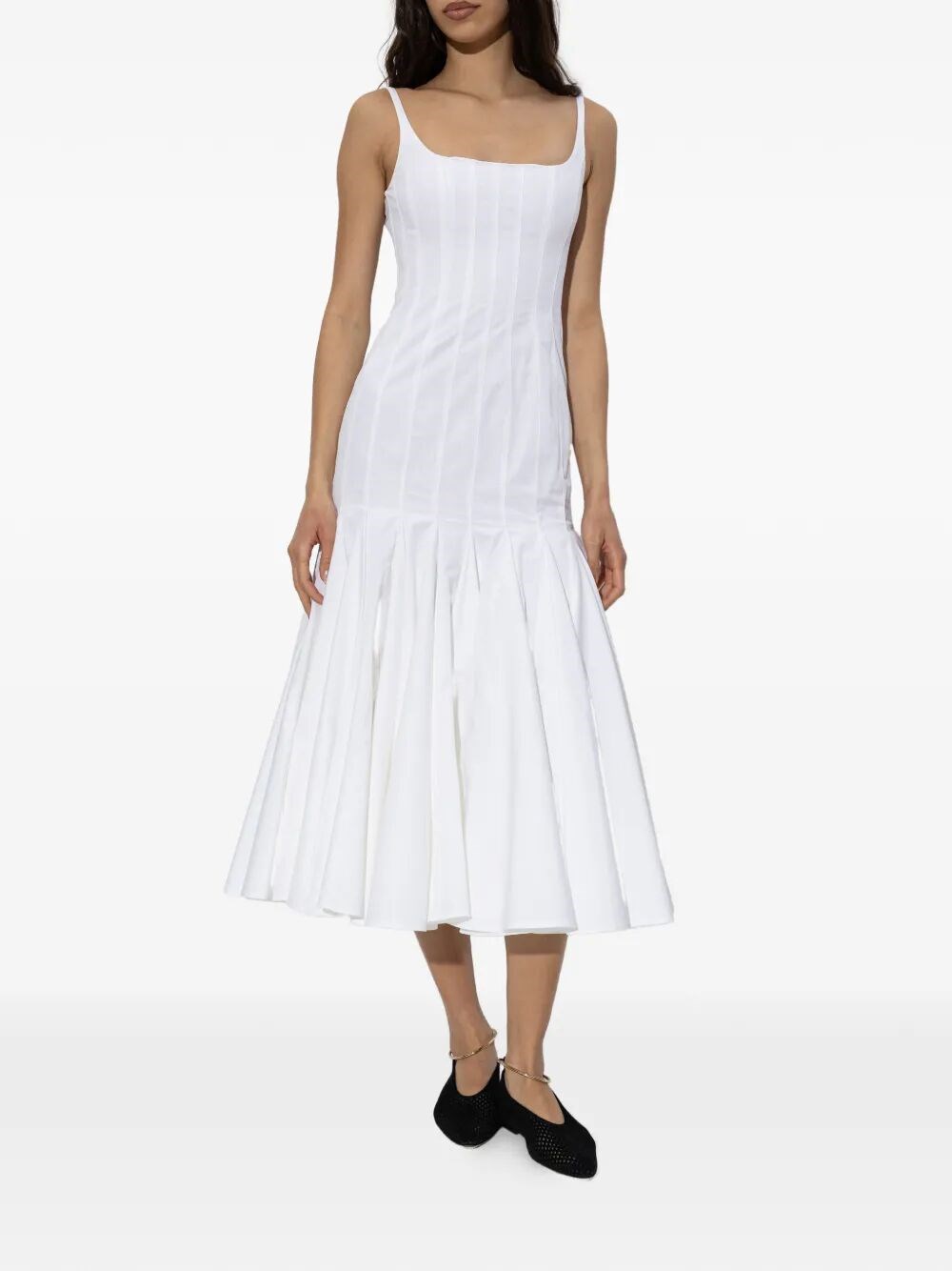 LA ROBE AGAVE IN COTTON POPLIN