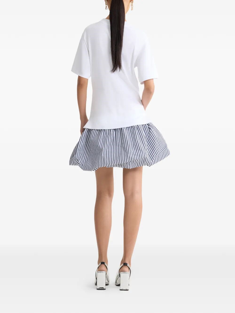 MIX FAILLE T-SHIRT DRESS