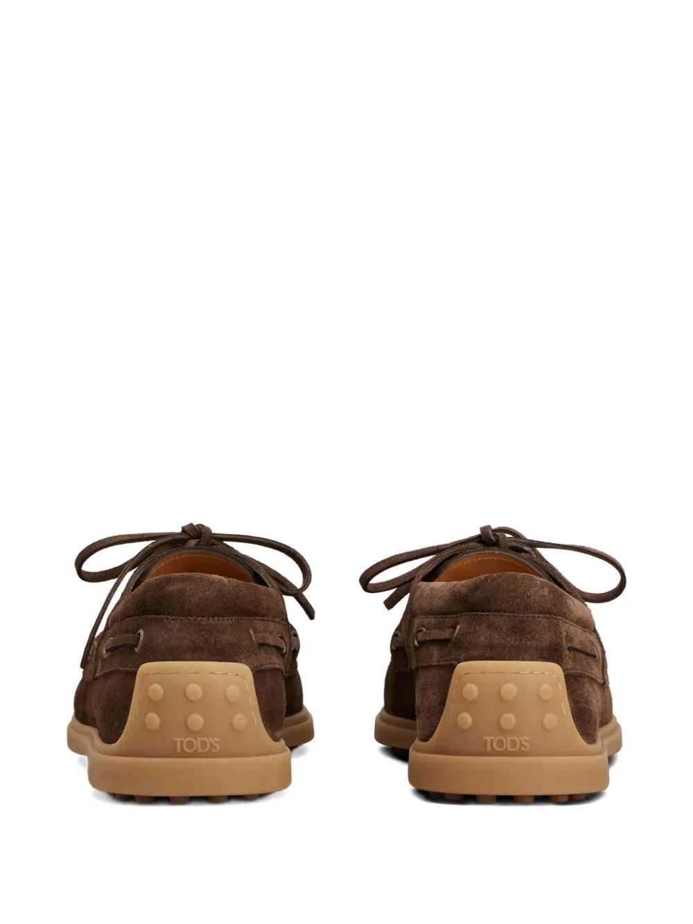 RUBBER SOLE SUEDE BOAT SHOES