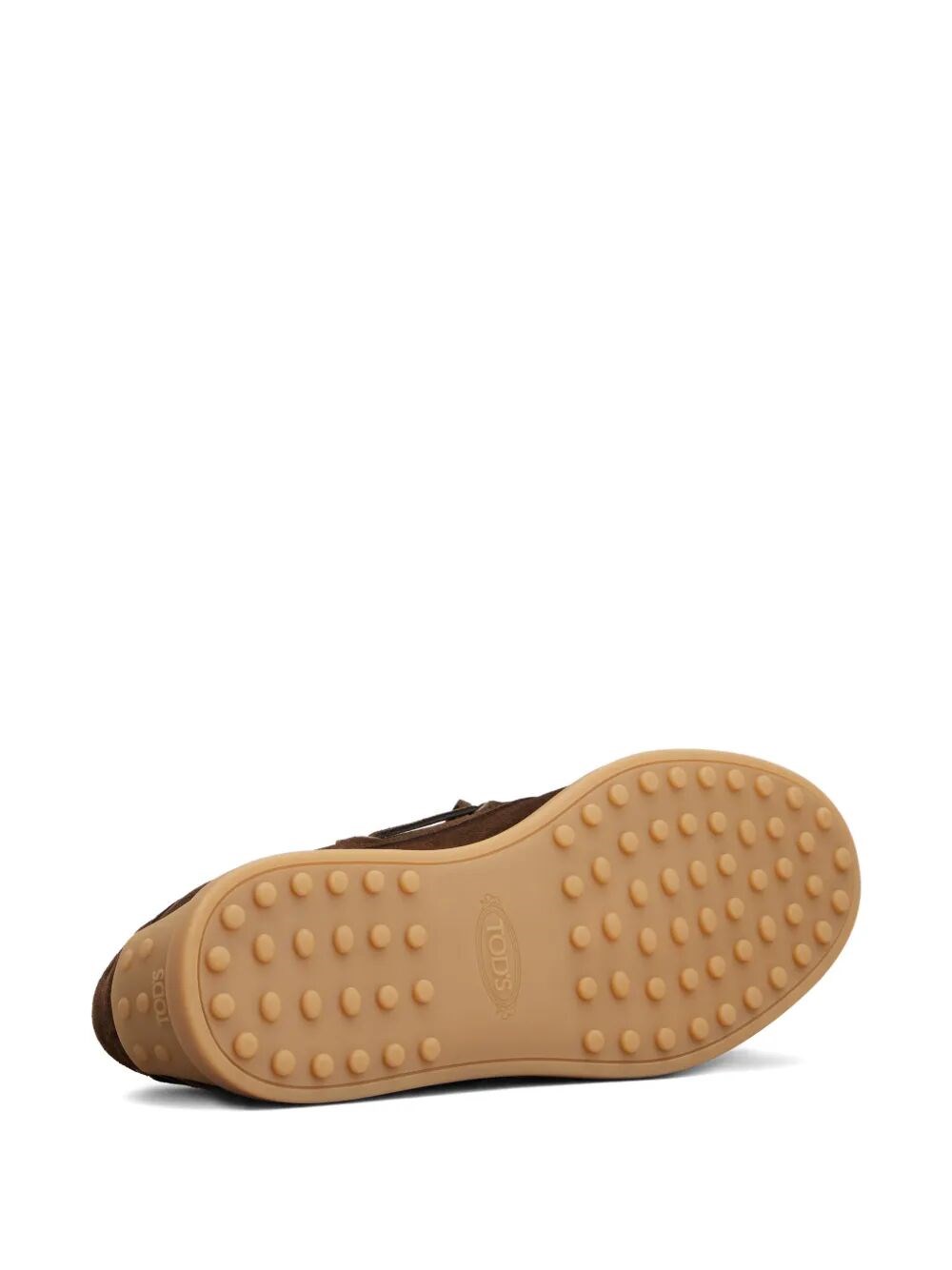 RUBBER SOLE SUEDE BOAT SHOES