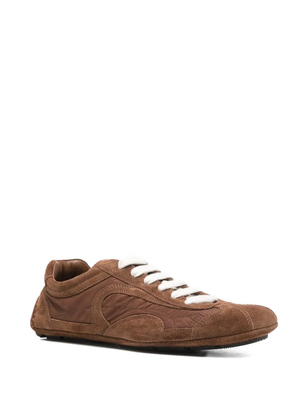 MONTECARLO RE-EDITION 2005 SUEDE AND RE-NYLON SNEAKERS