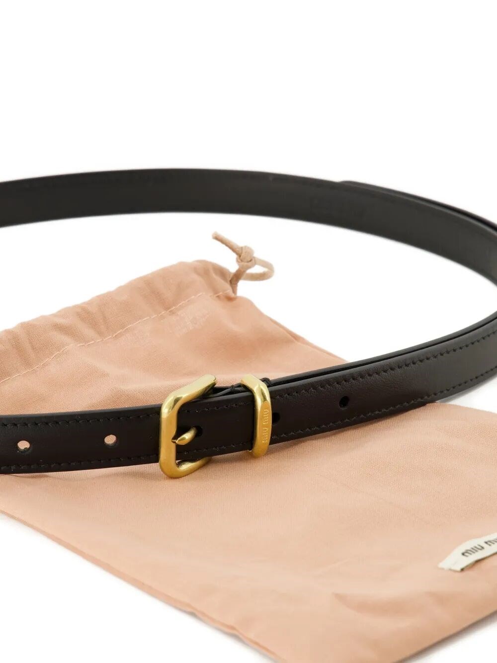 THIN LEATHER BELT