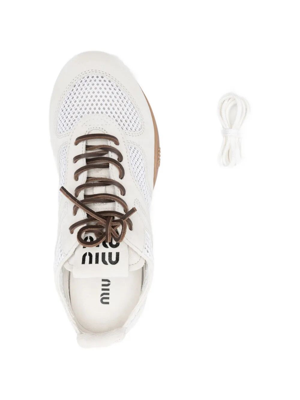 GYMNASIUM MESH AND SUEDE SNEAKERS
