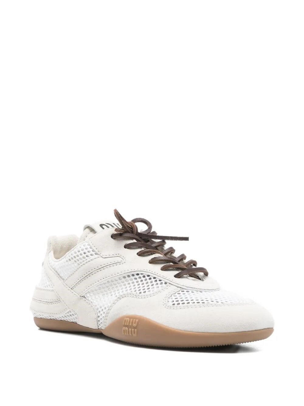 GYMNASIUM MESH AND SUEDE SNEAKERS