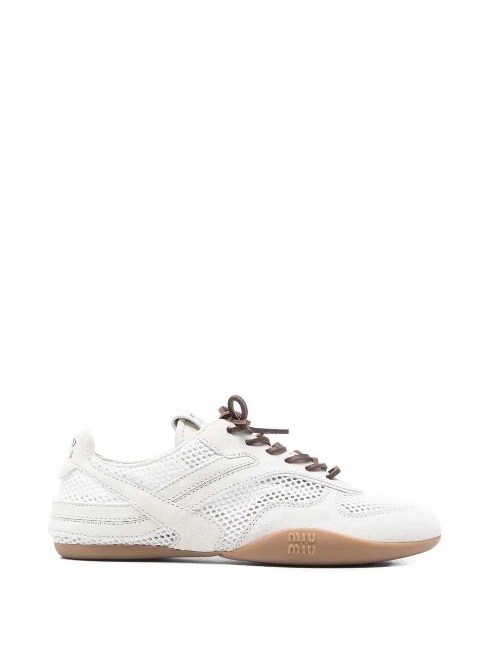 GYMNASIUM MESH AND SUEDE SNEAKERS