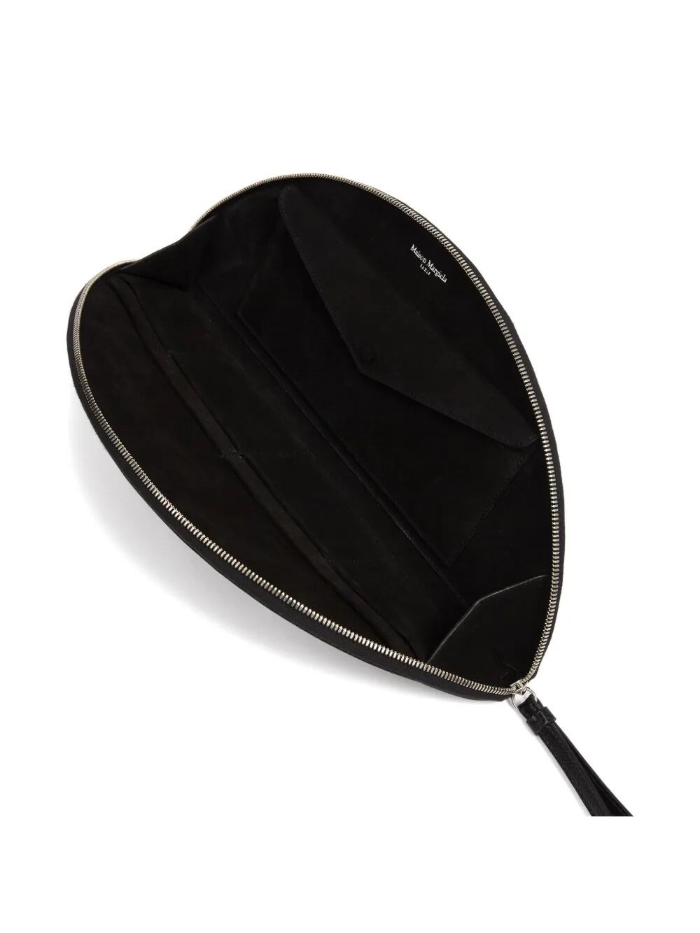 BIG HALFMOON LEATHER POUCH