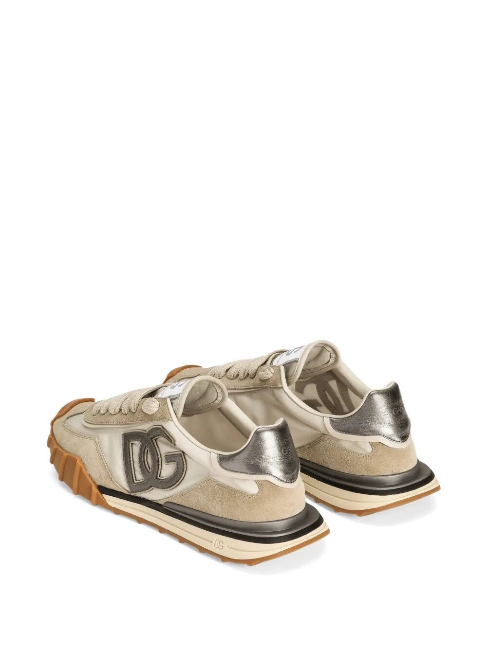 DG ATHLETIC FABRIC AND SUEDE SNEAKERS