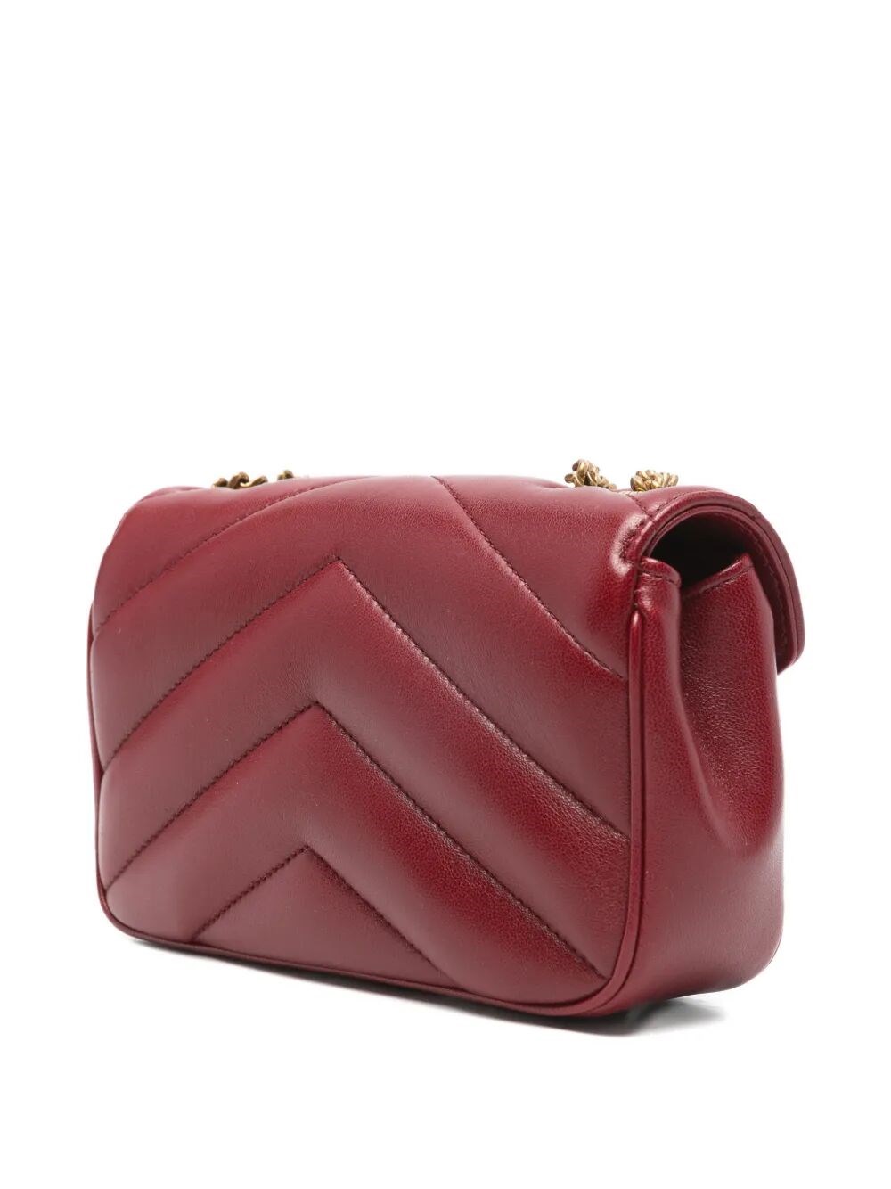 LOULOU MINI CHAIN BAG IN LAMBSKIN