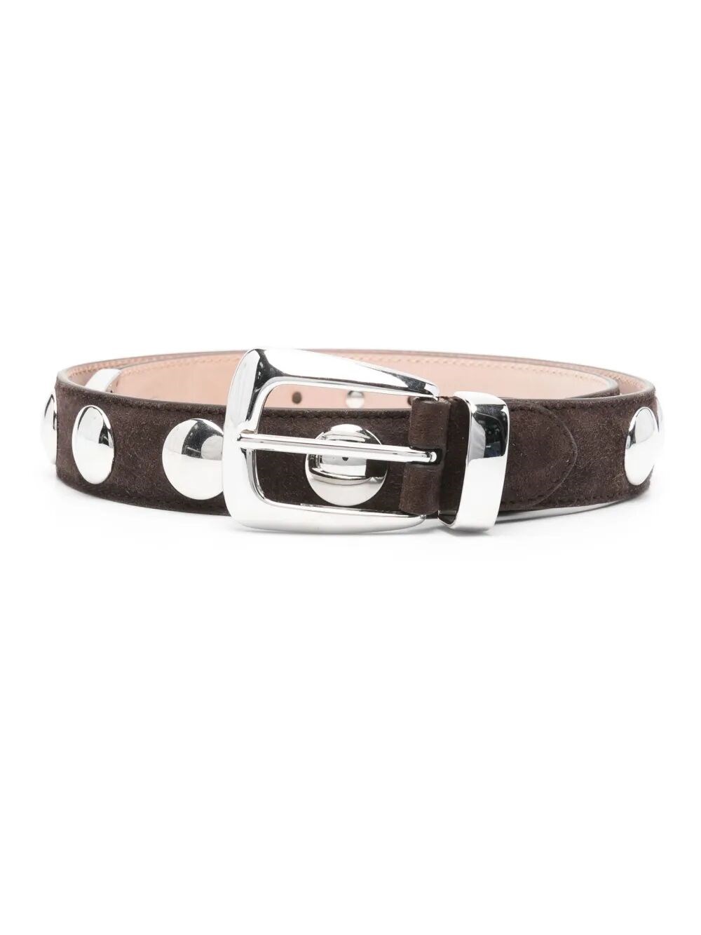BENNY SUEDE BELT WITH STUDS