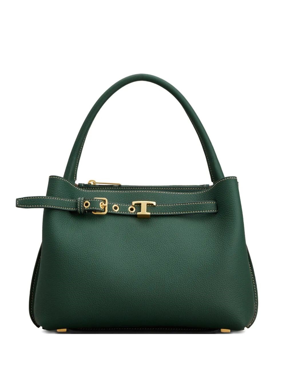 LEATHER MINI HANDBAG WITH T-TIMELESS ACCESSORY AND DETACHABLE STRAP