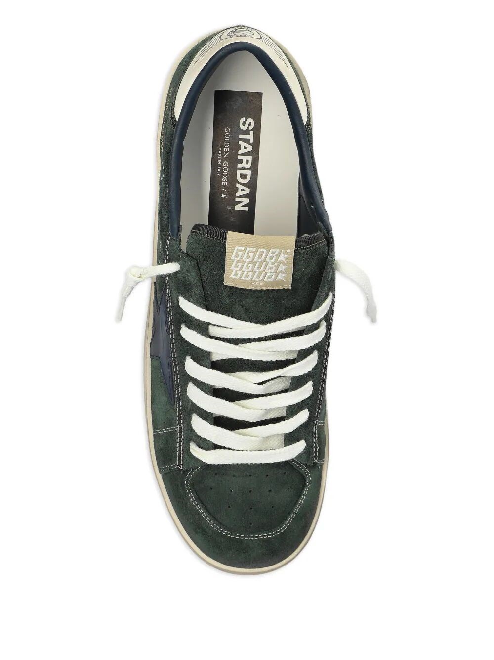 STARDAN SUEDE SNEAKERS WITH NAPPA LEATHER STAR AND SIGNATURE DETAIL
