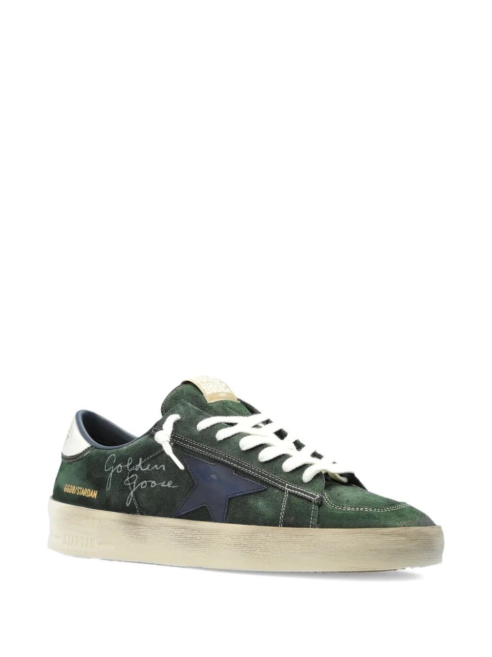 STARDAN SUEDE SNEAKERS WITH NAPPA LEATHER STAR AND SIGNATURE DETAIL