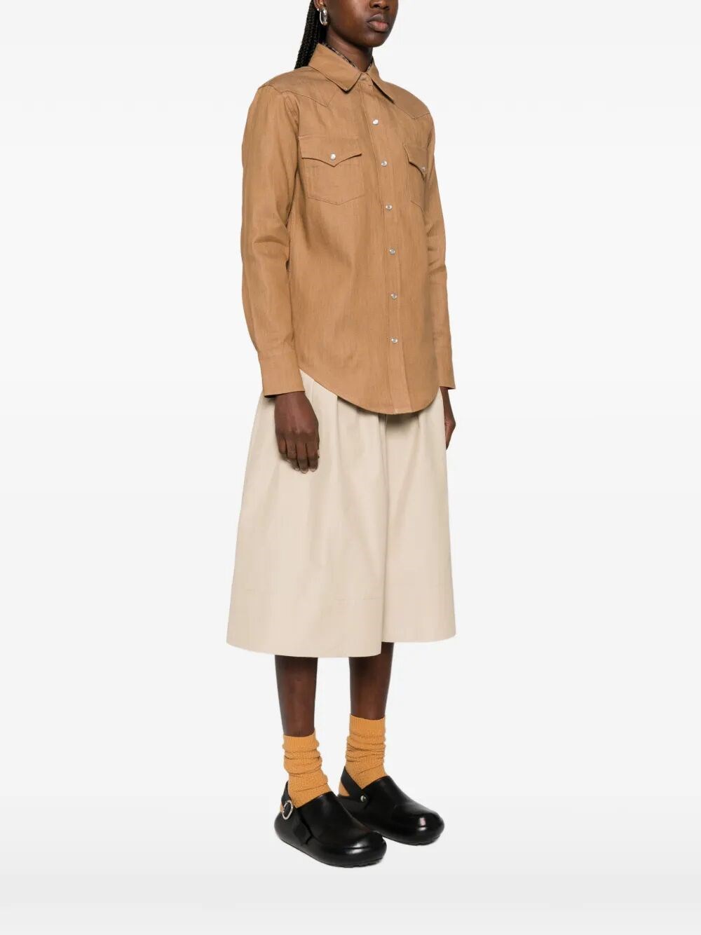 JAPANESE DENIM WESTERN SHIRT