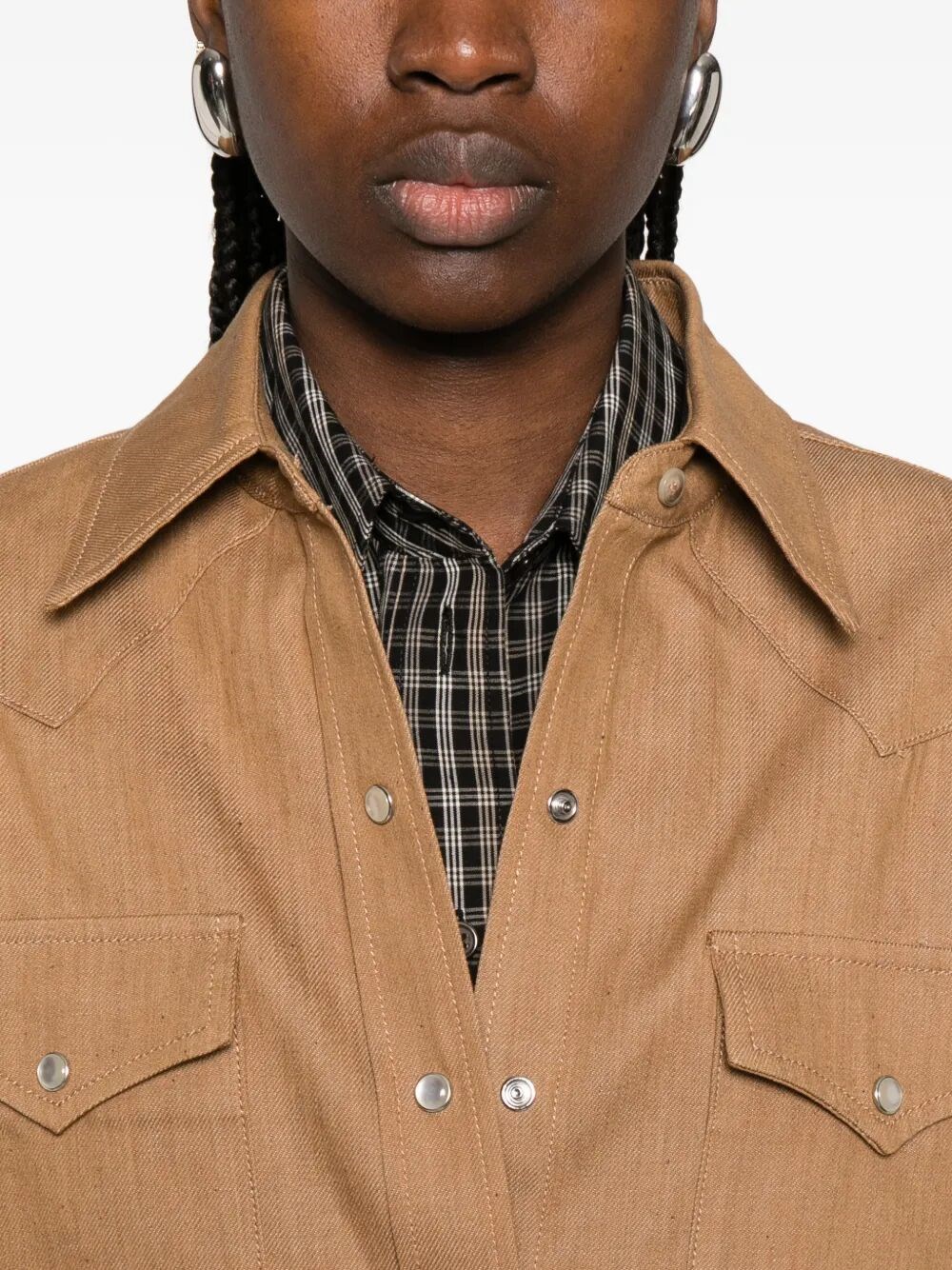 JAPANESE DENIM WESTERN SHIRT