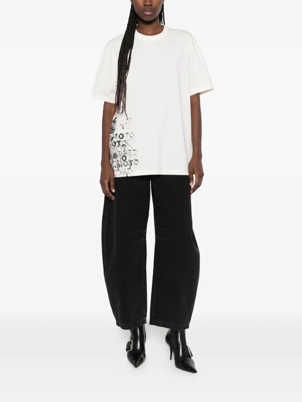 Y-3 GFX COTTON T-SHIRT