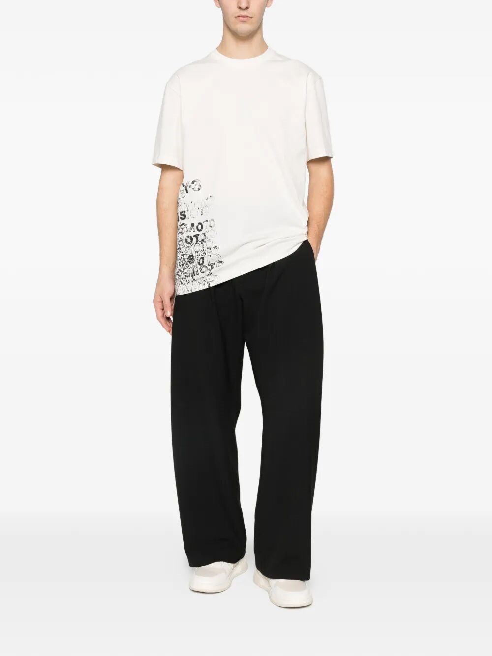 Y-3 GFX COTTON T-SHIRT