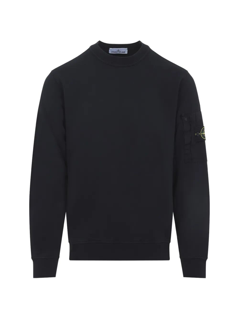 REGULAR FIT CREWNECK MIDWEIGHT SWEATSHIRT WITH POCKET