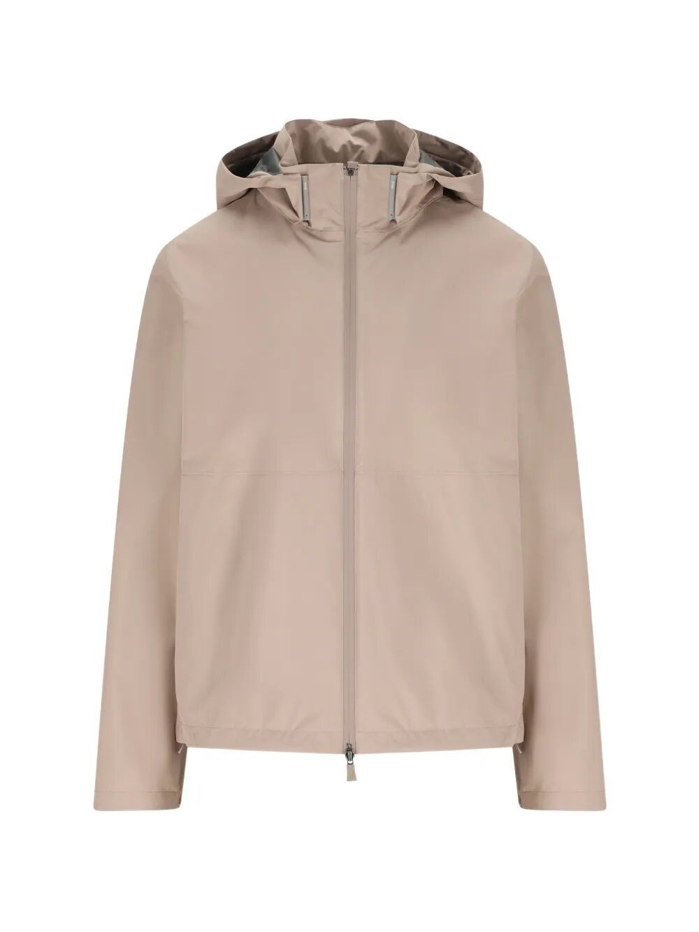 FUNCTIONAL LIGHTWEIGHT HOODED JACKET WITH ZIP