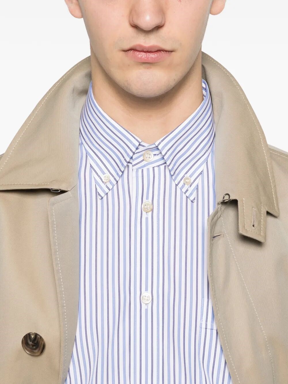 STRIPED COTTON SHIRT
