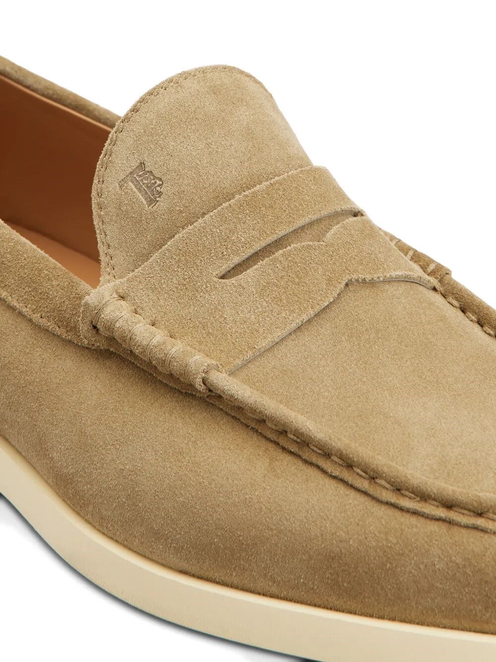 LIGHT SUEDE LOAFERS