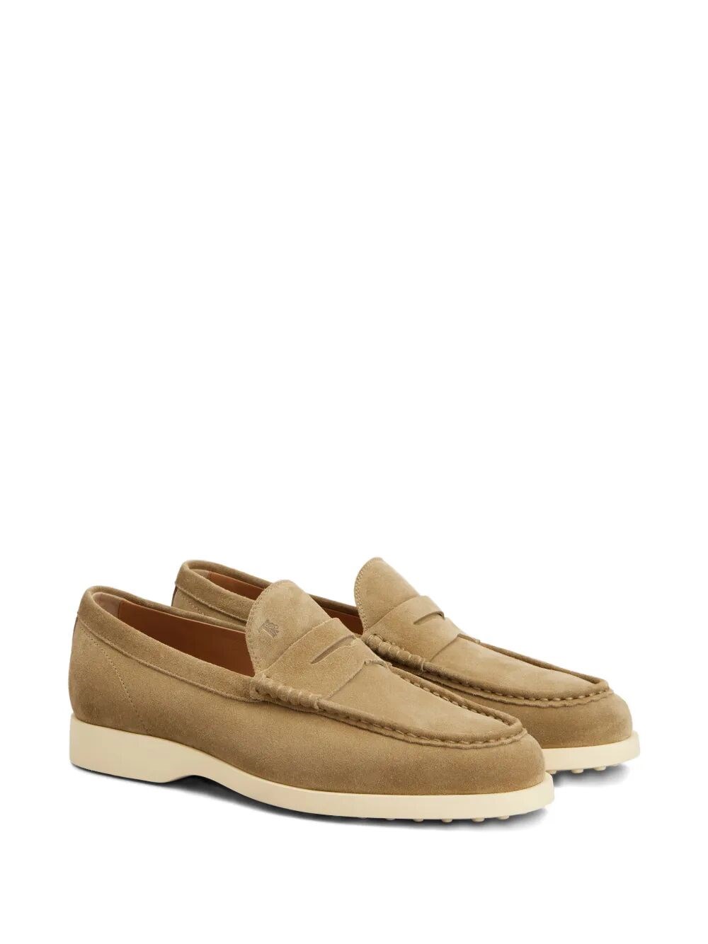 LIGHT SUEDE LOAFERS