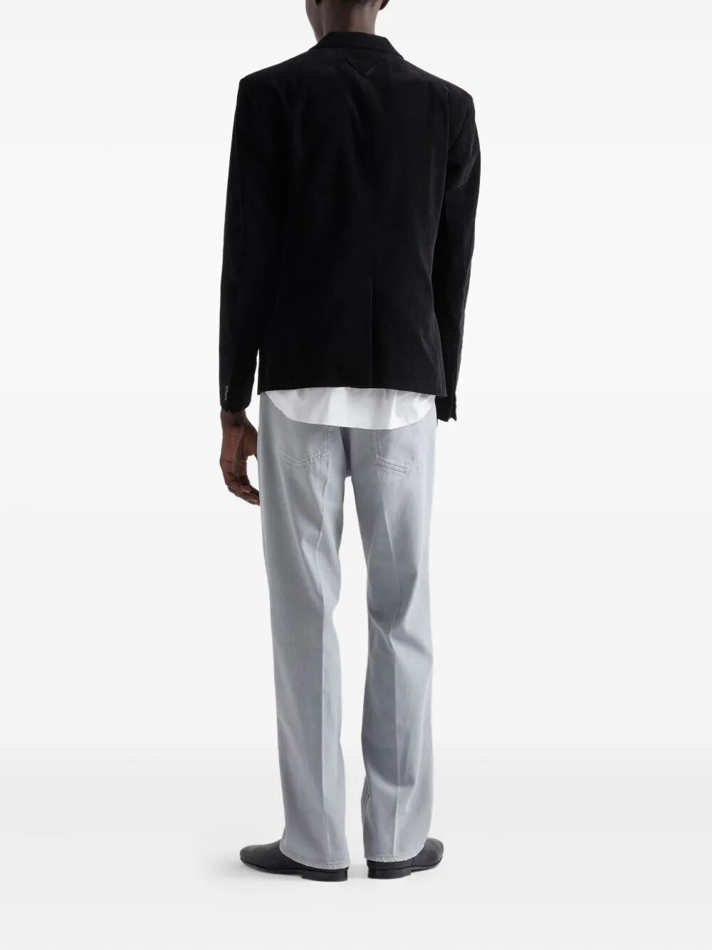 DENIM WASHED FIVE-POCKET JEANS