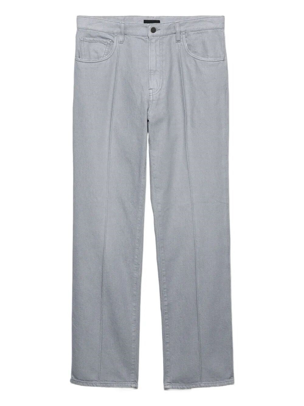 DENIM WASHED FIVE-POCKET JEANS