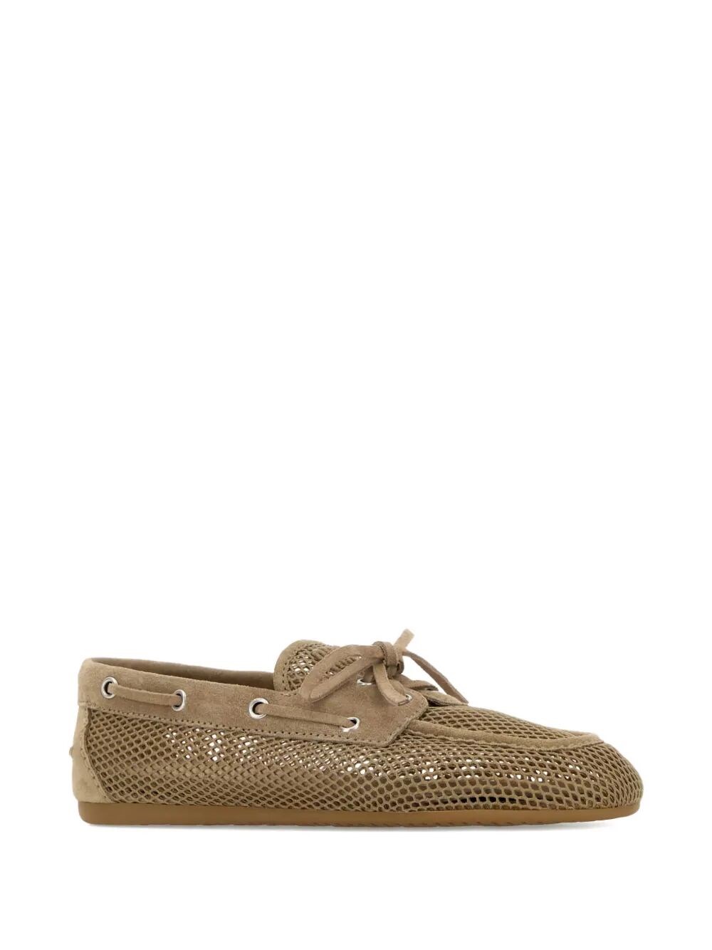 PERFORATED SUEDE LOAFERS 