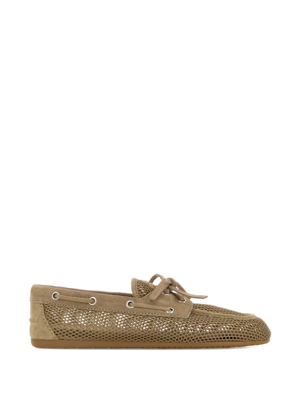 PERFORATED SUEDE LOAFERS 