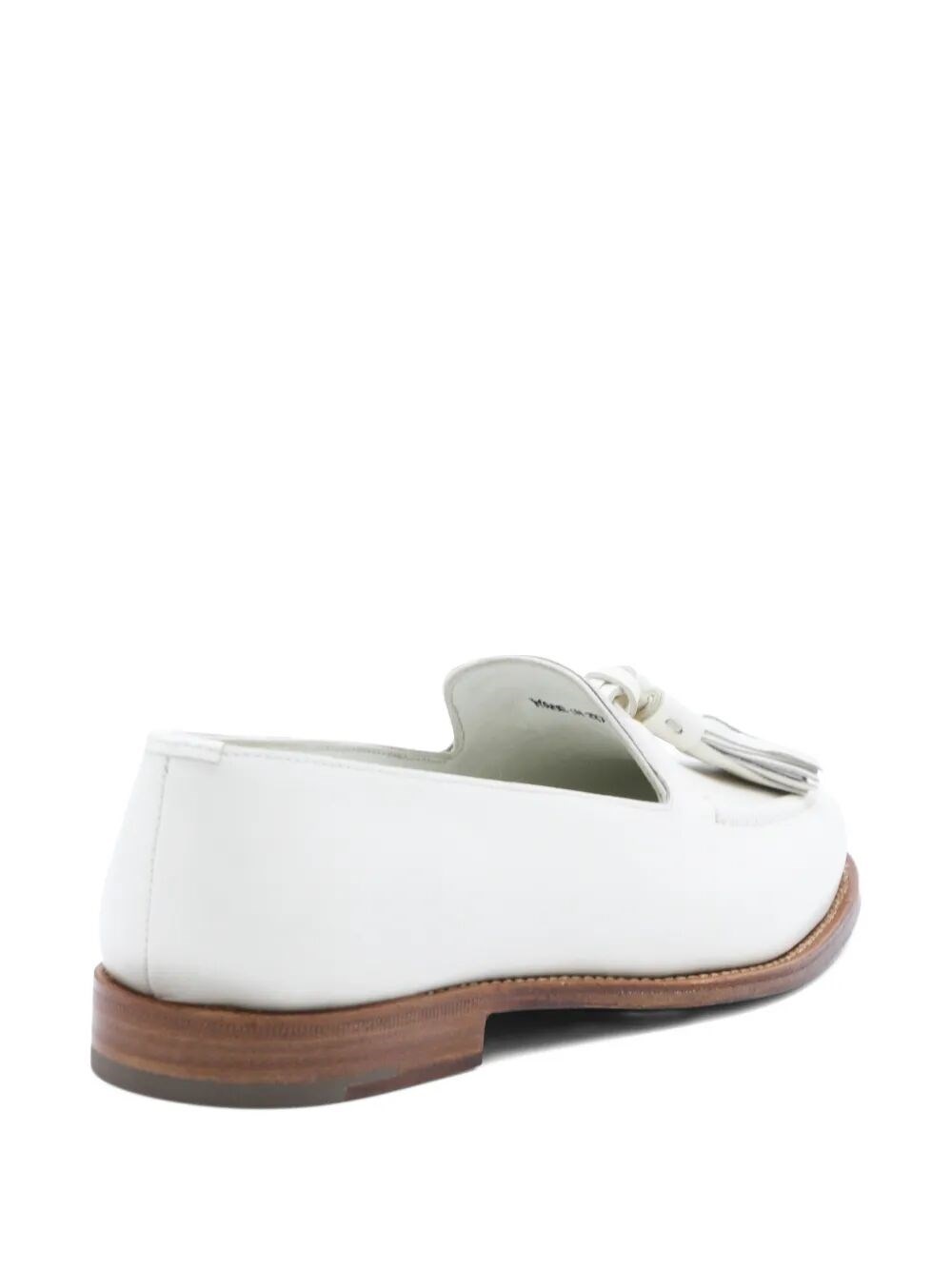 SMOOTH LEATHER LOAFERS WITH TASSELS