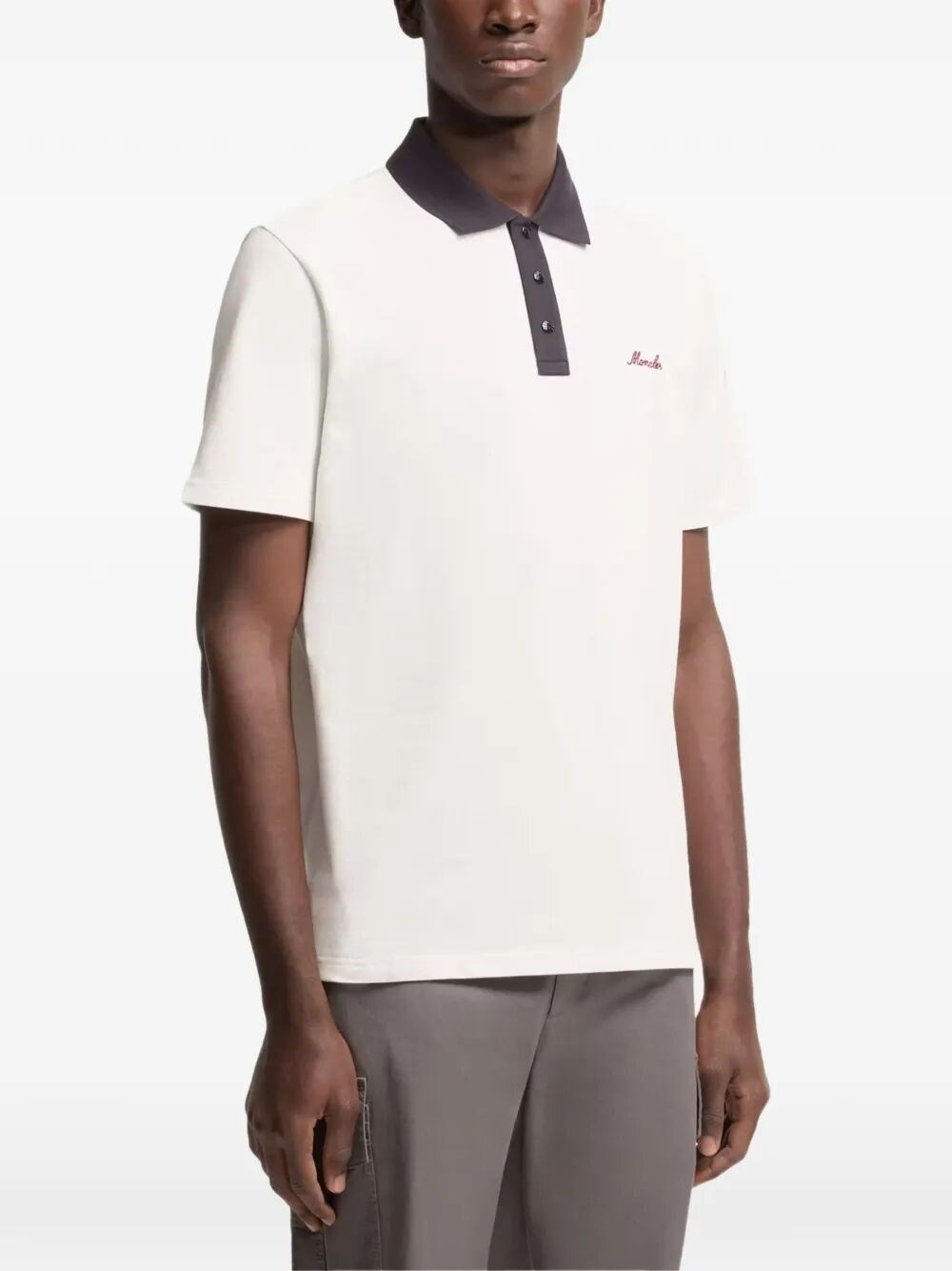 EMBROIDERED LOGO COTTON PIQUÉ POLO SHIRT