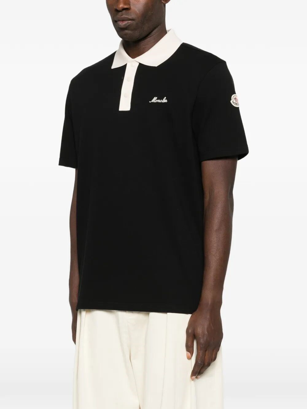 EMBROIDERED LOGO COTTON PIQUÉ POLO SHIRT