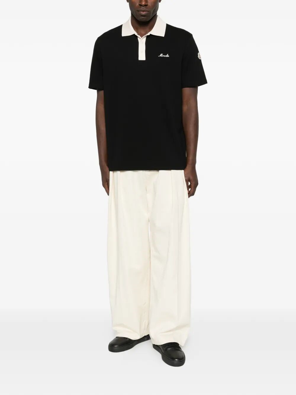 EMBROIDERED LOGO COTTON PIQUÉ POLO SHIRT