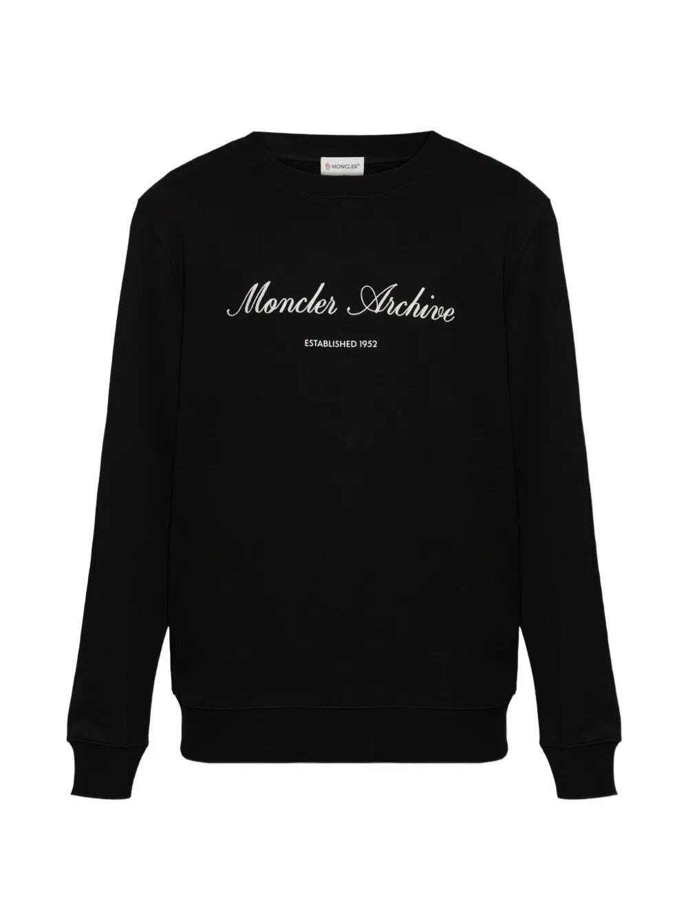 COTTON BLEND LOGO SWEATSHIRT