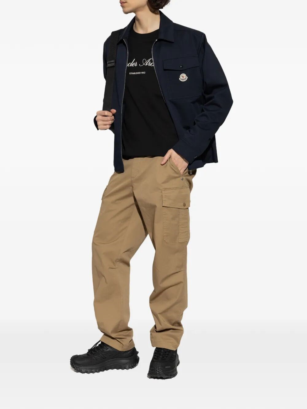 COTTON BLEND LOGO SWEATSHIRT