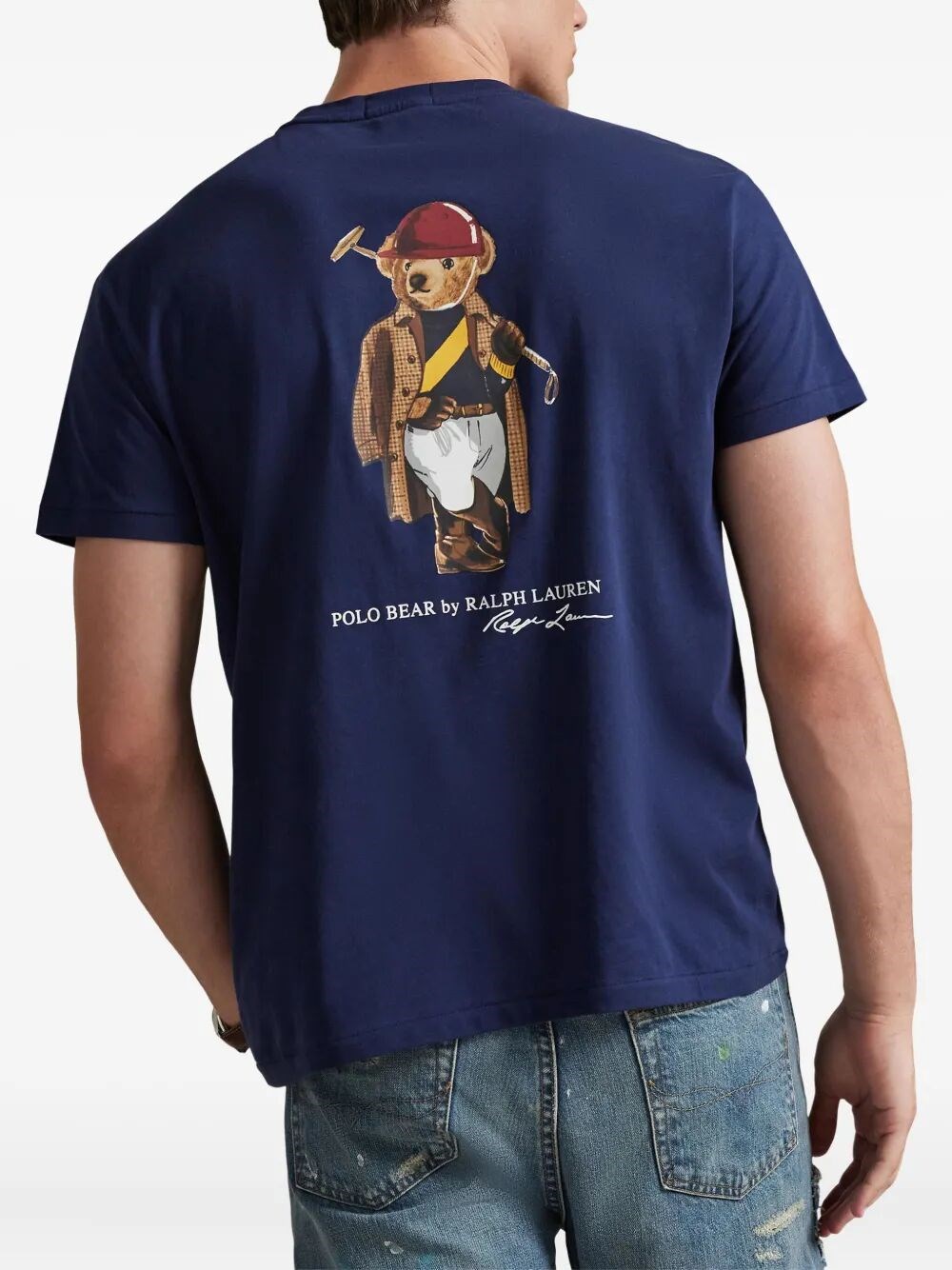 CLASSIC FIT POLO BEAR JERSEY T-SHIRT