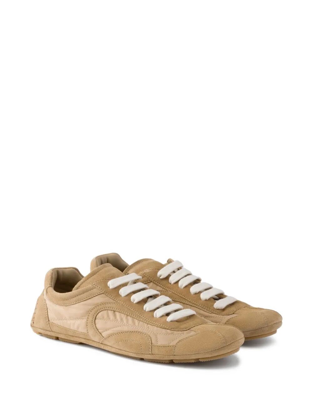 MONTECARLO RE-EDITION 2005 SUEDE AND RE-NYLON SNEAKERS