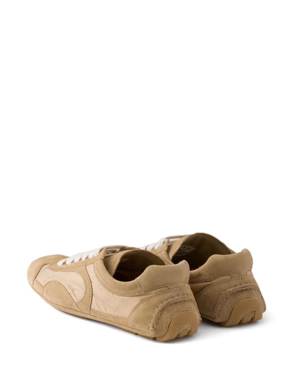 MONTECARLO RE-EDITION 2005 SUEDE AND RE-NYLON SNEAKERS