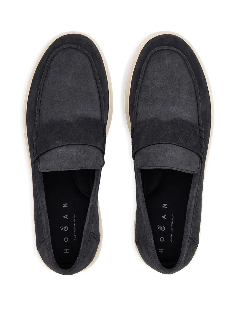 H-TV SUEDE LOAFERS