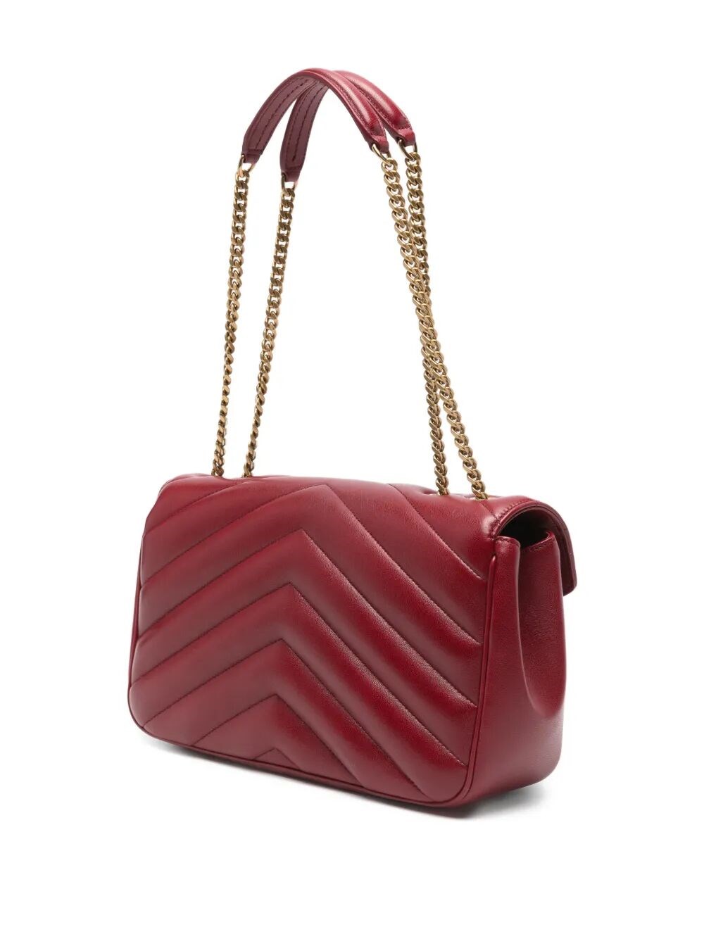 LOULOU MEDIUM BAG IN MATELASSÉ LAMBSKIN