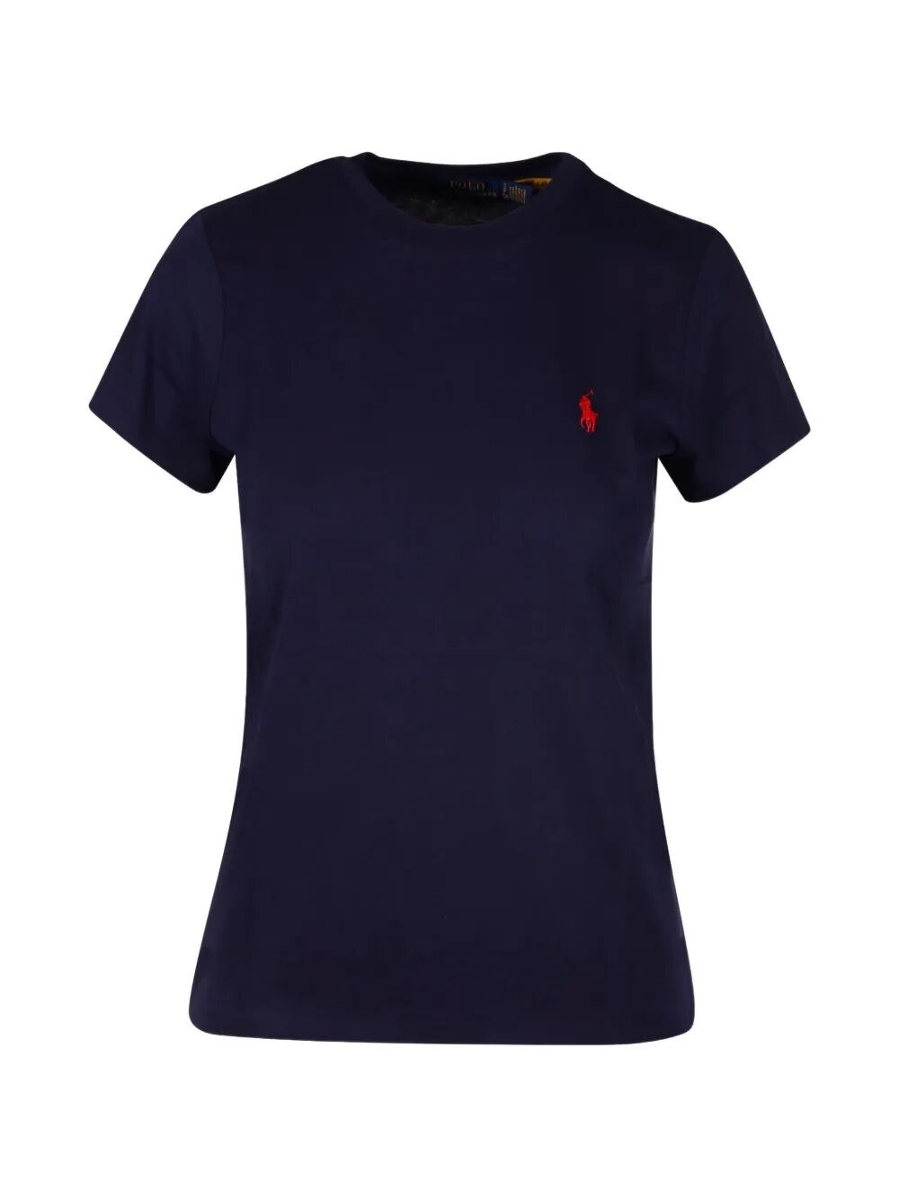 Polo Ralph Lauren Women's Blue Classic-Fit Cotton Jersey T-Shirt