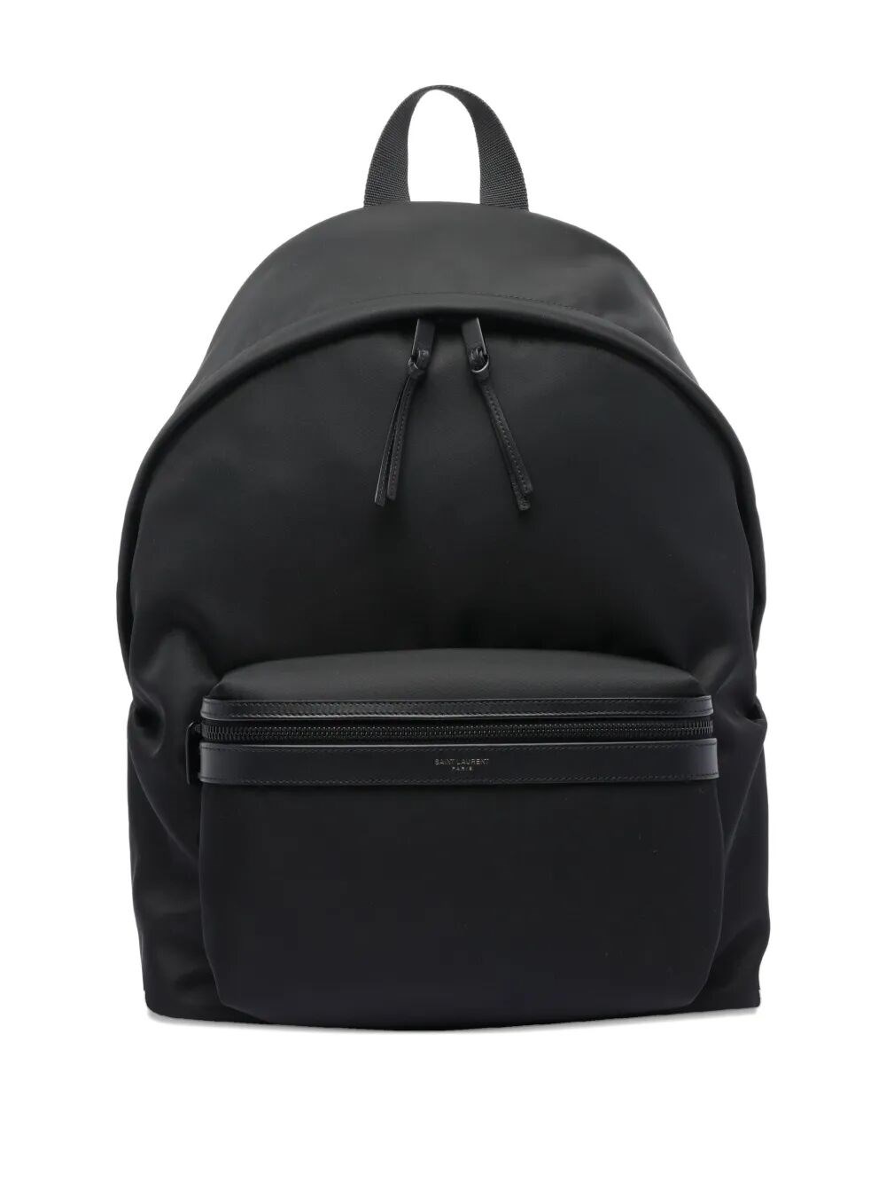 CITY BACKPACK IN ECONYL®, SMOOTH LEATHER AND NYLON