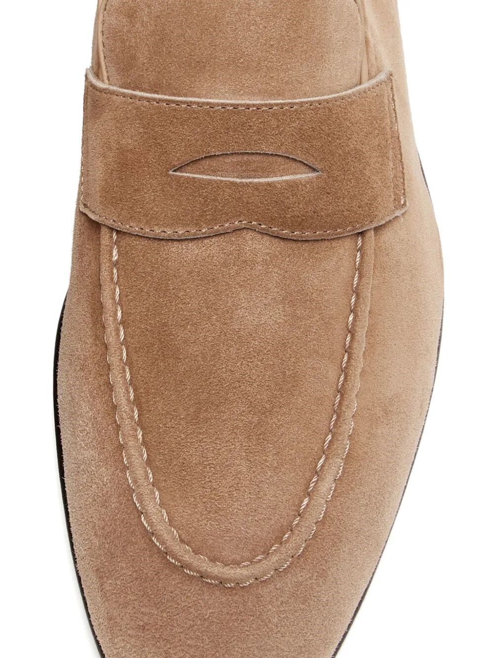 SUEDE SOFT PENNY LOAFERS
