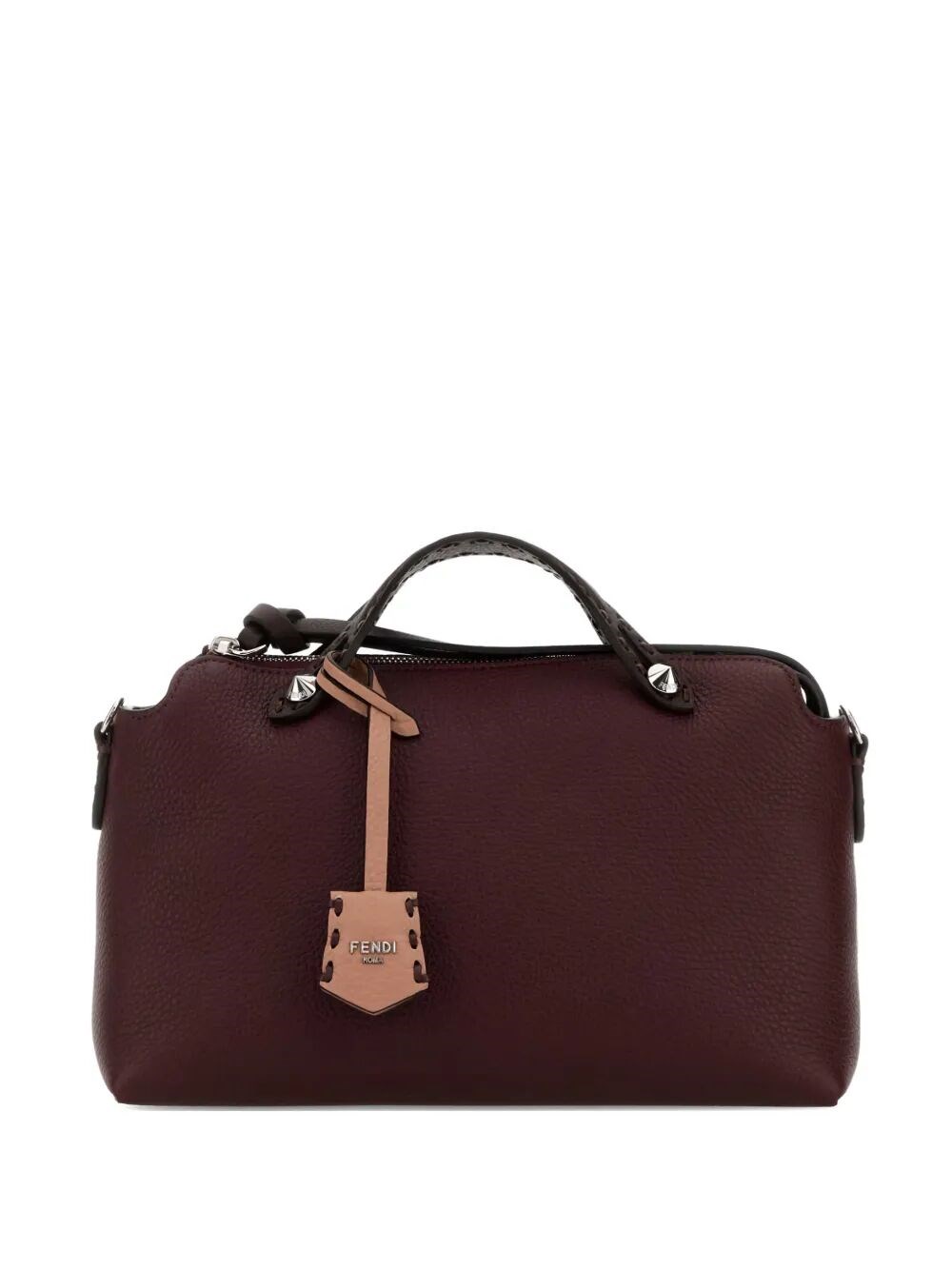 Fendi Women's Red By The Way Soft Selleria Medium Bag With Macro Stitching