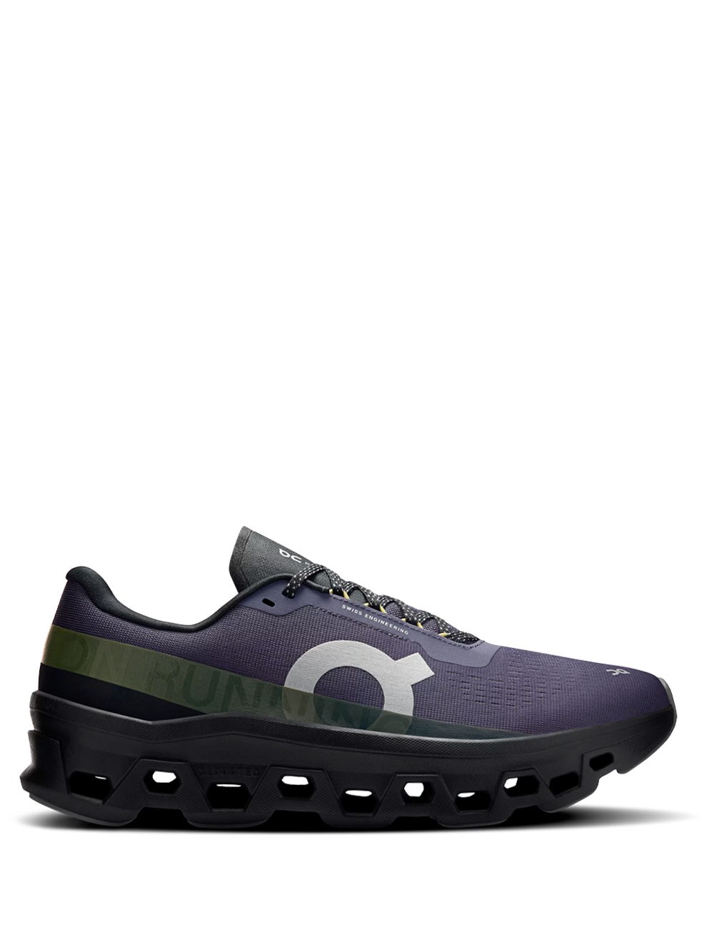 On Men's Black Cloudmonster 1 Sneakers